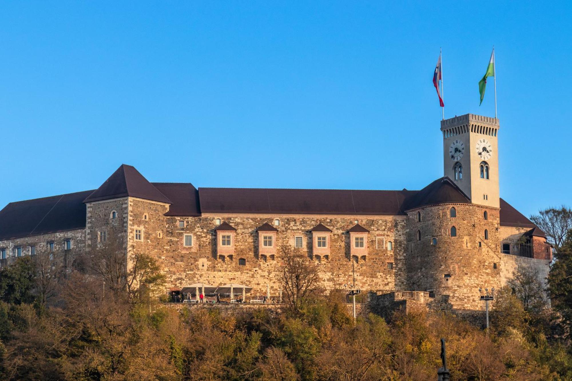 Luxe Penthouse With A Castle View Ljubljana Exterior foto